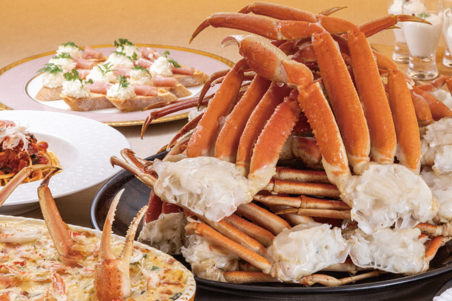 クロスロード〈大人気イベント2月開催決定！〉ディナーブッフェ　蟹フェア