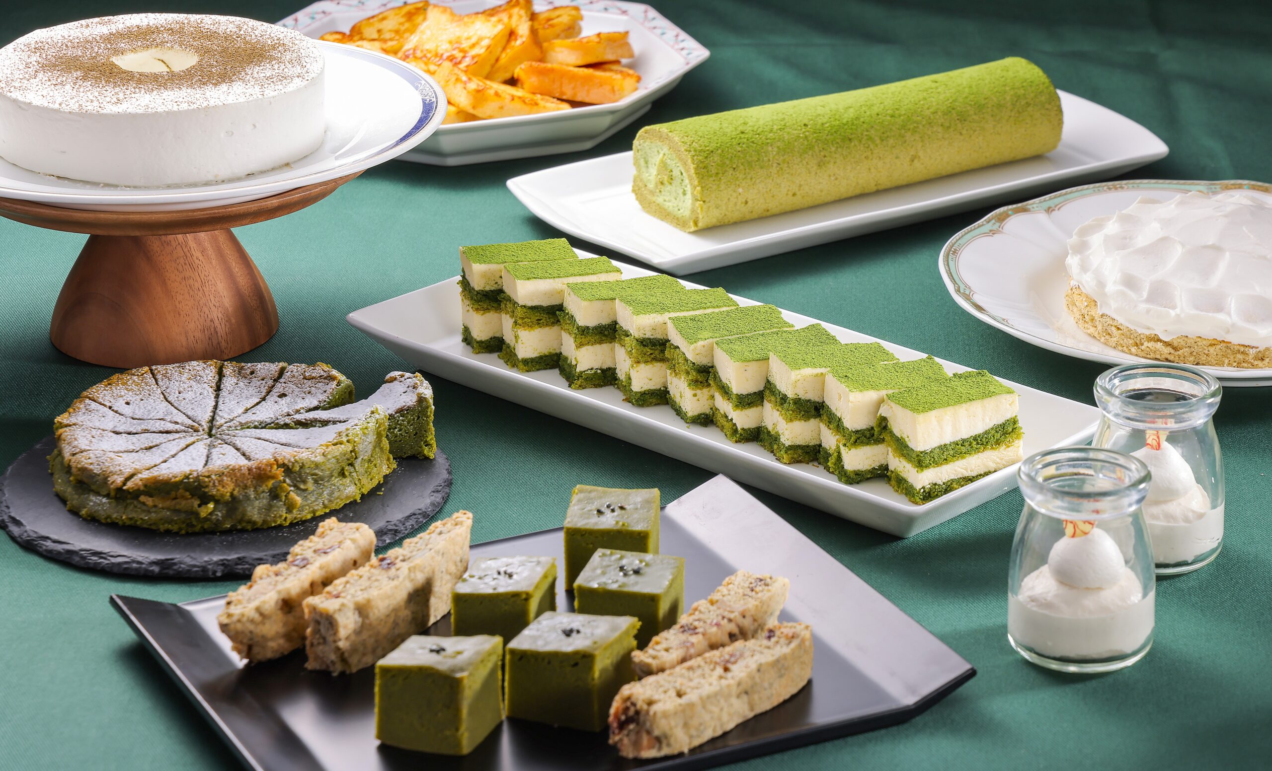 【クロスロード】スウィーツブッフェ「新緑香る お茶の祭典 」