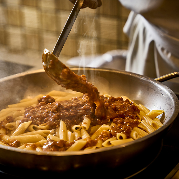 調理風景の画像